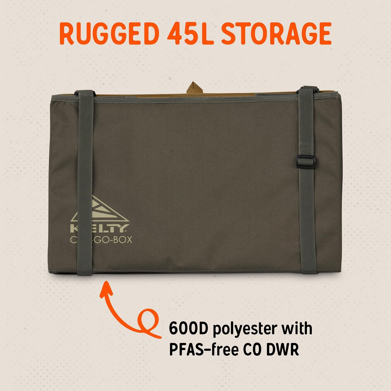CARGO Box – Camping, Tailgating, Travel Organization Kit, Large Structured Tote