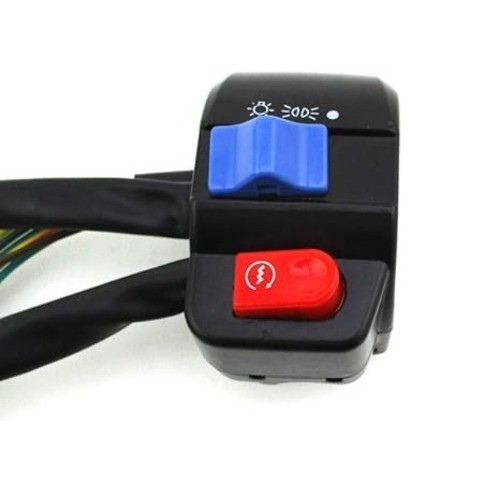 Aluminum 7/8'' 22mm Left Right Handle Switch Control Assembly Set for 50cc 125cc