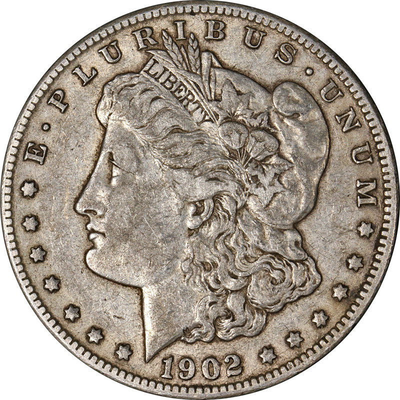 1902-O Morgan Silver Dollar Nicely Circulated - Great Set Builder - STOCK