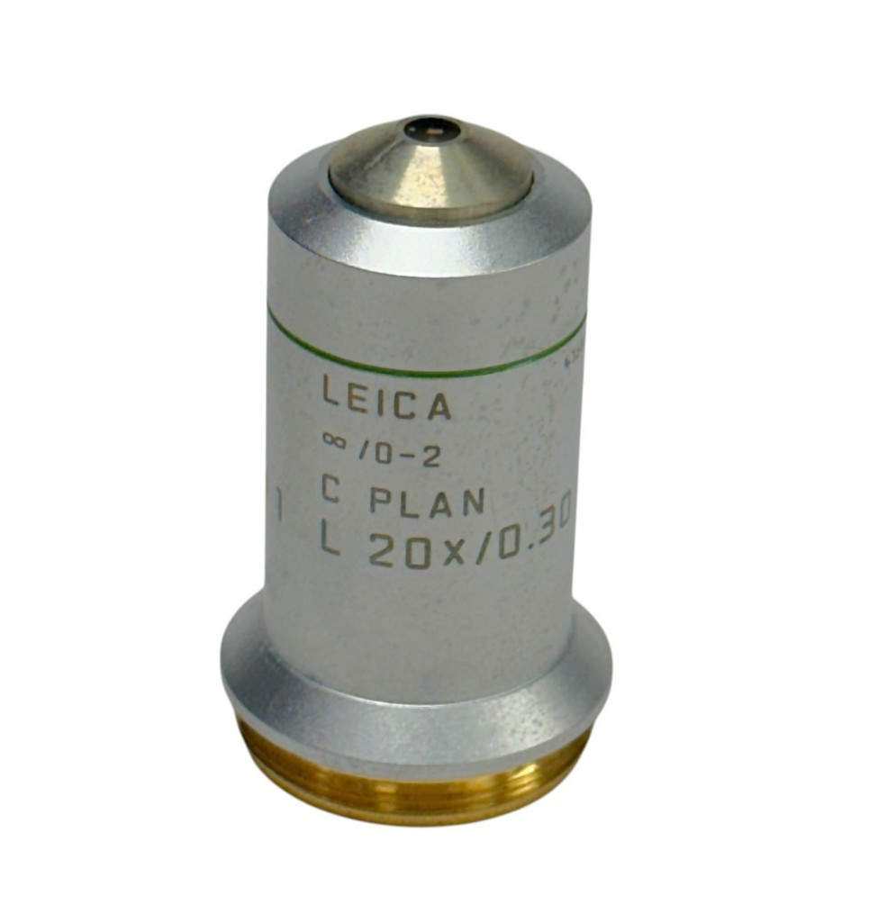 Leica 506152 C PlanL 20x/0.30 Ph1 Phase Contrast Microscope Objective Lens ∞/0-2
