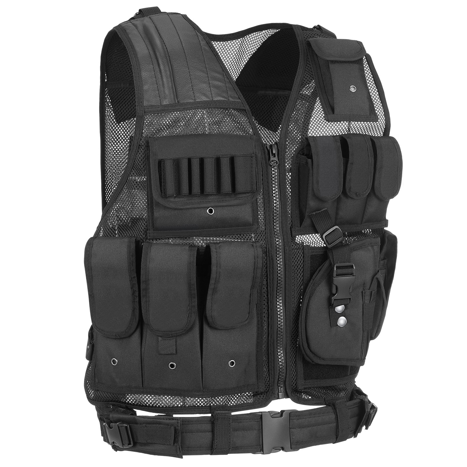 Tactical Vest Breathable Airsoft Hunting Wargame Plate Carrier Combat Vest PDKD