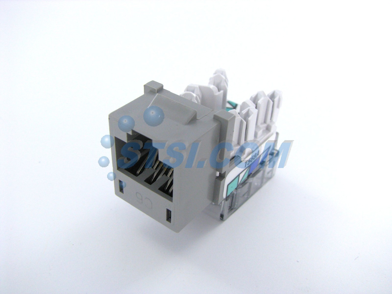Hubbell XCelerator Cat6 Jack, Gray HXJ6GY ~STSI