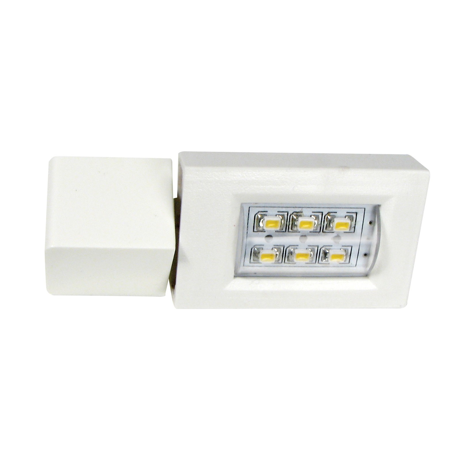 Elco ET2192 H-Track 1" Tall 6000K LED Track Head - 50 Lumens - White