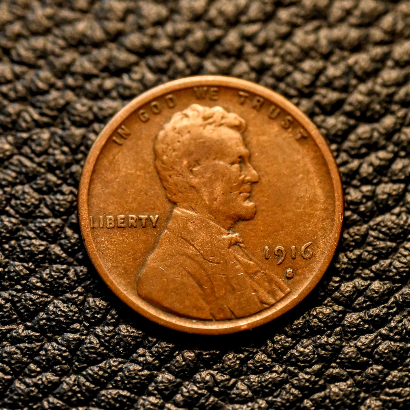 1916-S Lincoln Wheat Cent ~ FINE (F / FN) Condition ~ COMBINED SHIPPING!