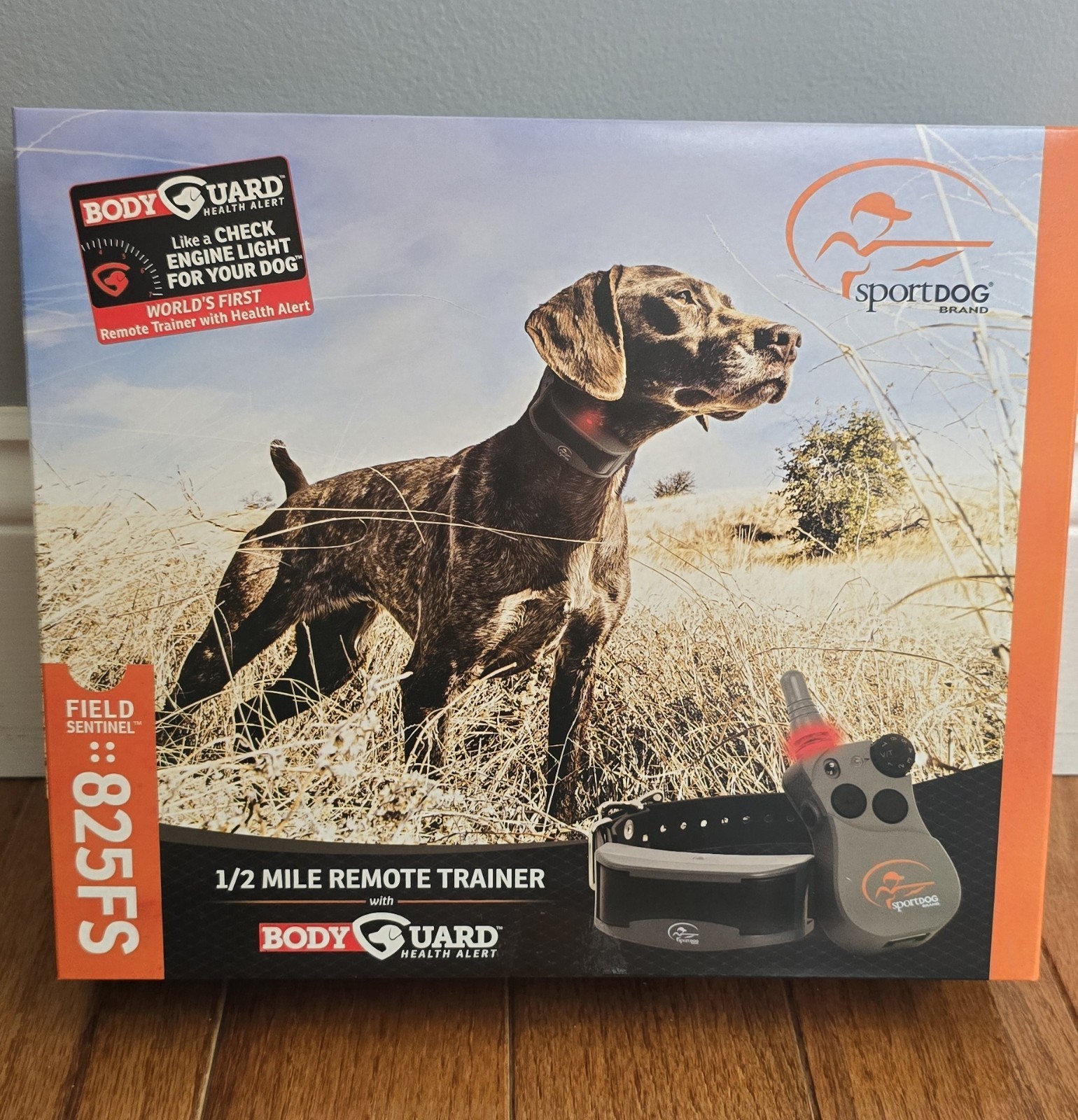 SportDOG Field Sentinel 825FS Remote Dog Trainer Collar  BodyGuard Health Alert