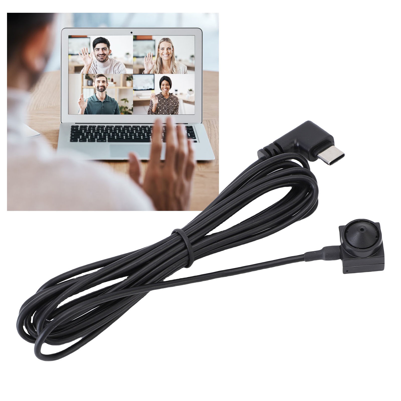 USB Center Webcam Type-c Interface 1/4in CMOS OTG Function Middle Screen Ca KSYH