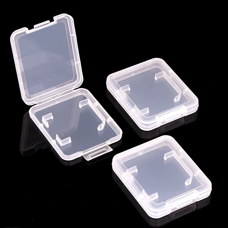 5pcs Plastic SD SDHC Card Holder Memory Card Box MicroSD Adapter Storage Case