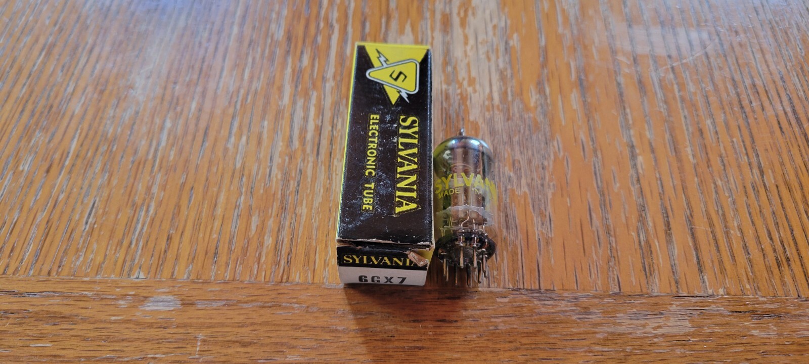 Sylvania NOS 6GX7 Vacuum Tube Tested