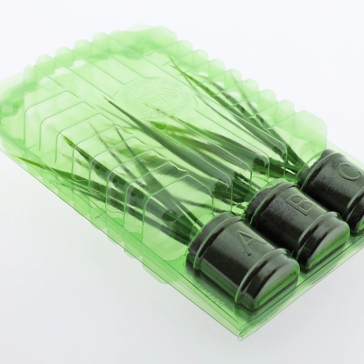 Clone Shipper 3 Plant cell +100 Hr LEDs Rockwool Plugs Propagation Germination