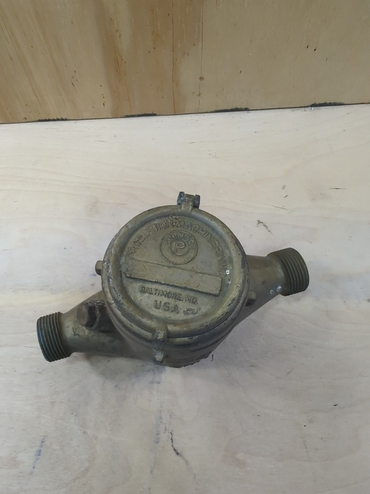 VTG Promaco Water Meter Valve Productions Machinery USA Steampunk Untested