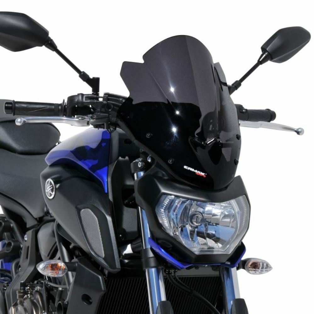 ERMAX Yamaha MT-07 Touring Screen - Dark Smoke 2018 - 2020