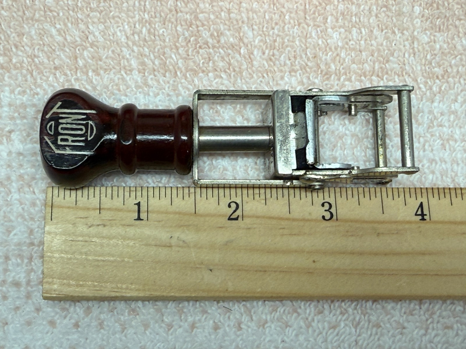 Vintage Ink Stamper Office Scrapbooking Art Supplies, Selling for Parts/Repair