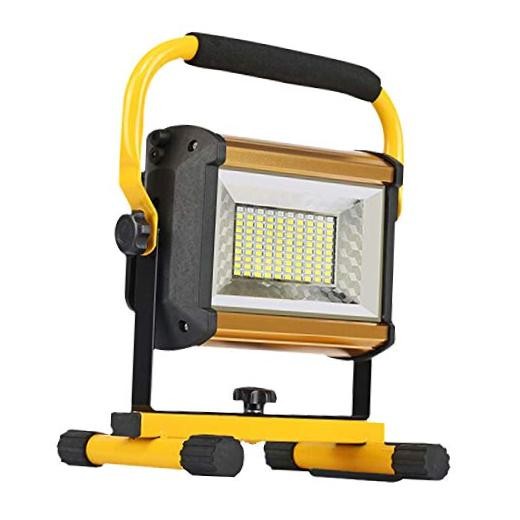 8000LM 100W Rechargeable Portable LED Work Light with Stand [100LEDs,1000W