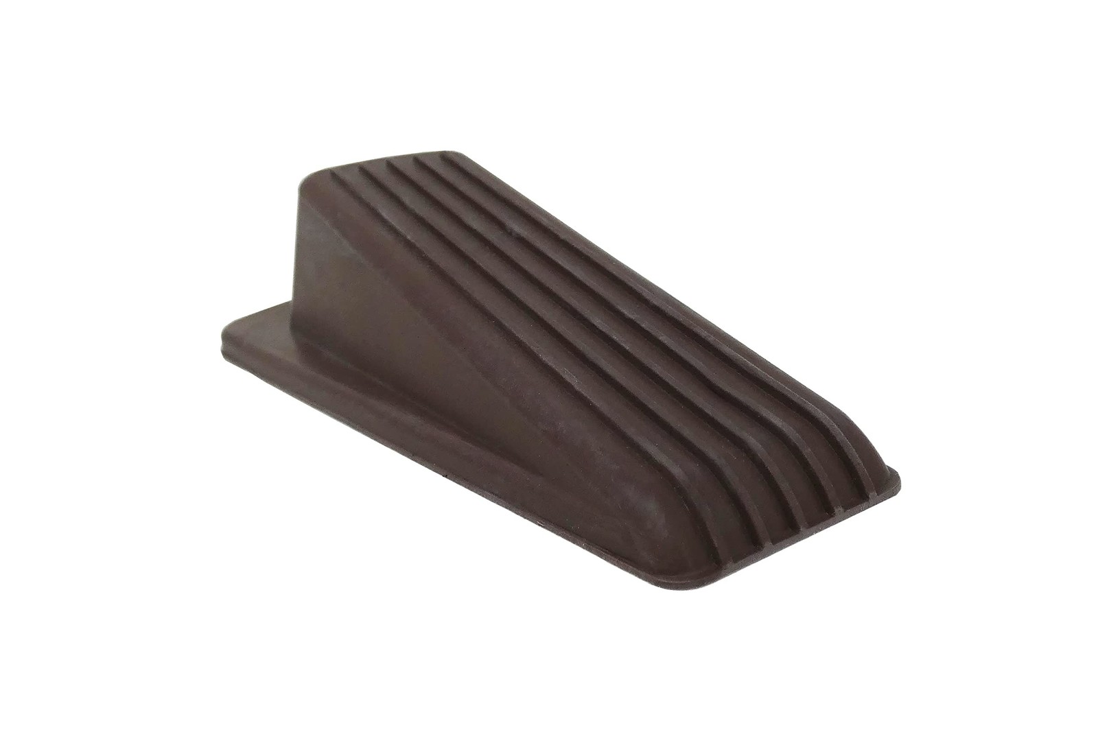 Shepherd Hardware 8933E 8933 Heavy Duty Rubber, Brown, 2 Pack Door Wedge, 2-P...