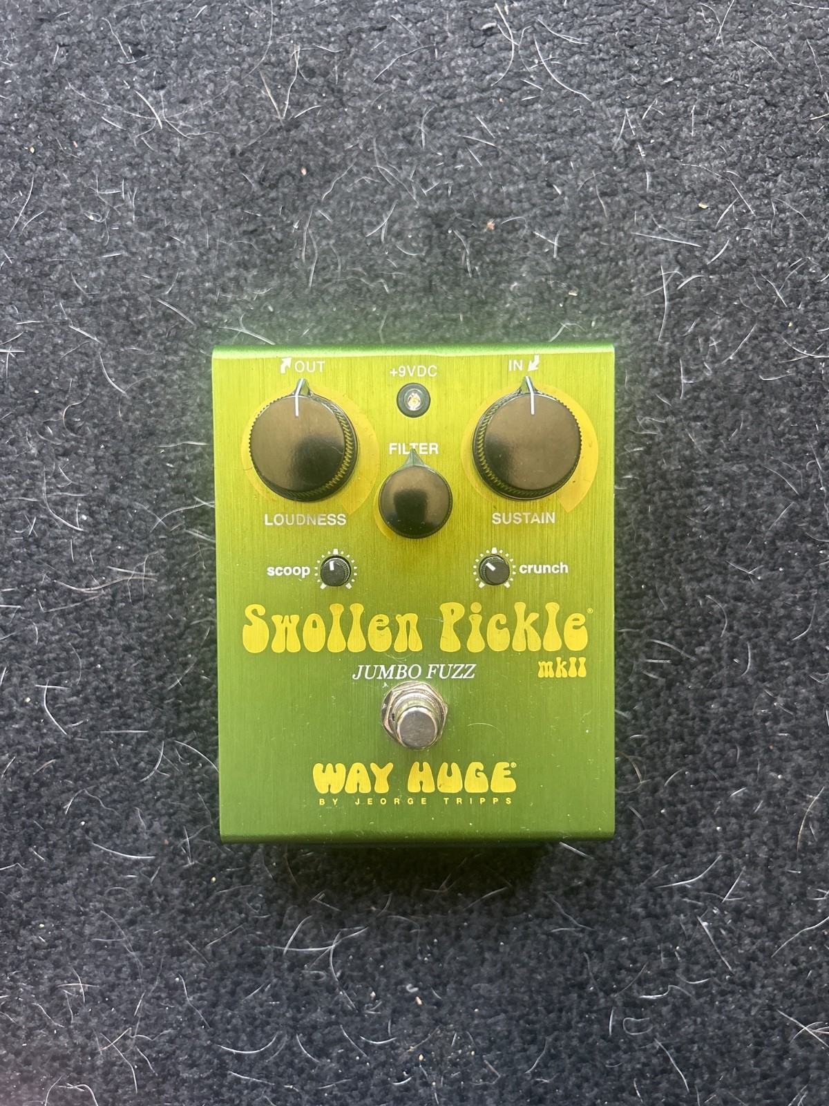 Way Huge Swollen Pickle Jumbo Fuzz MkIIS Guitar Effects Pedal WHE401S