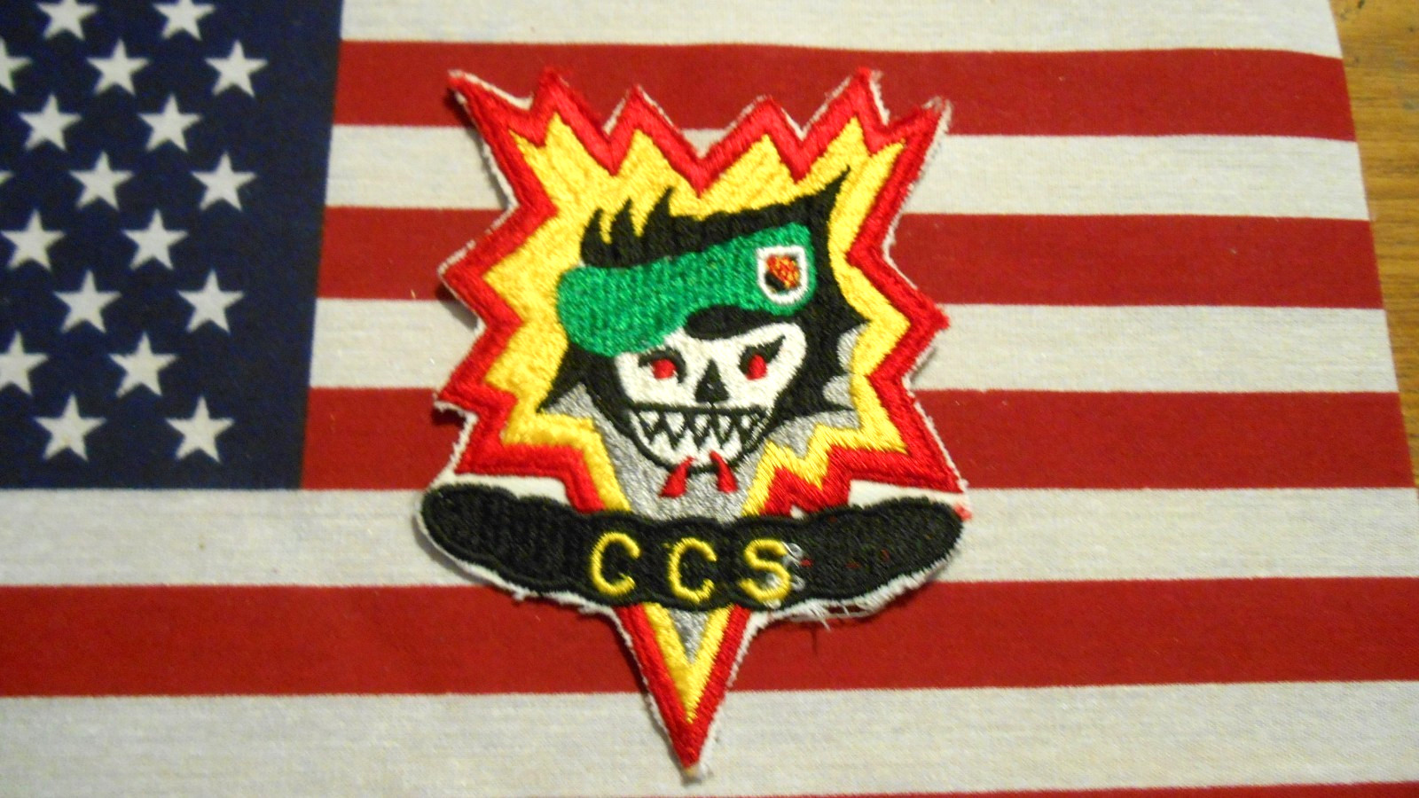 VIETNAM CCS GREEN BERET PATCH