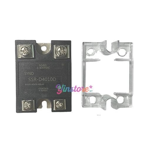 SSR Single Phase Solid State Relay 10A SSR-D4010D 400V DC Control DC