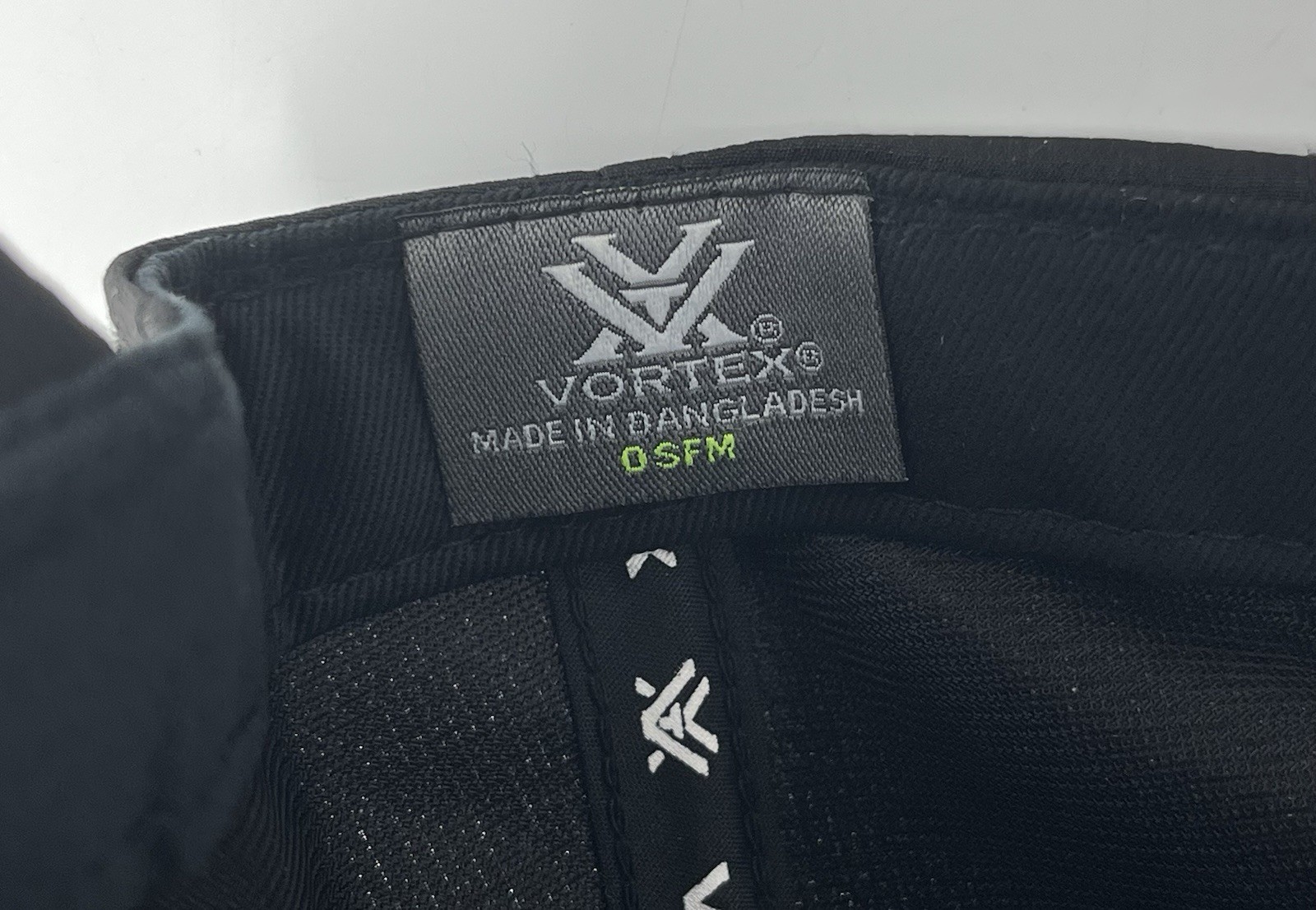 VORTEX Men's Precision Profile Black OSFM Cap (125-06-BLK)