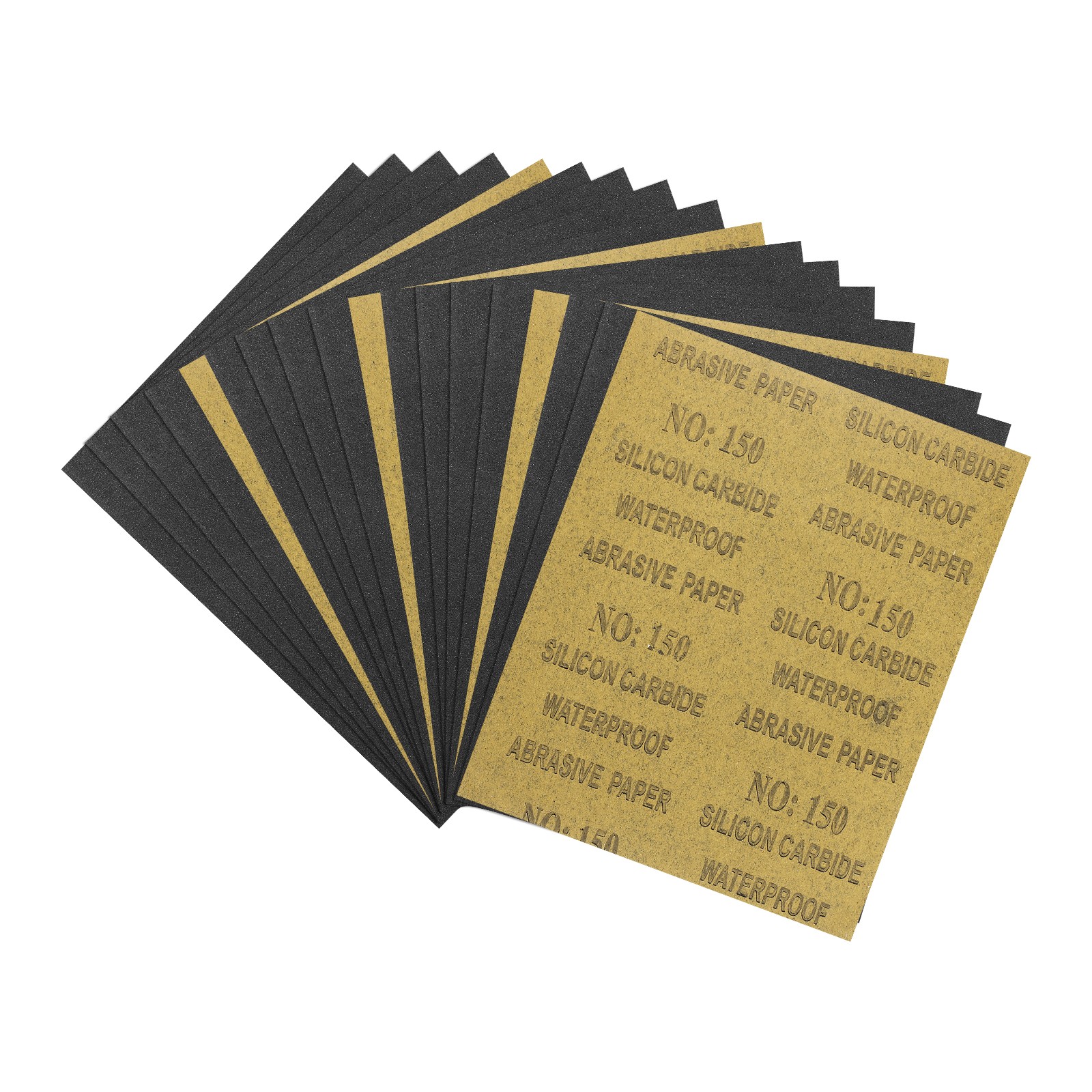 18pcs Sand Papers - [9 x 11 Inch x 150 Grits] Sandpaper Sheets