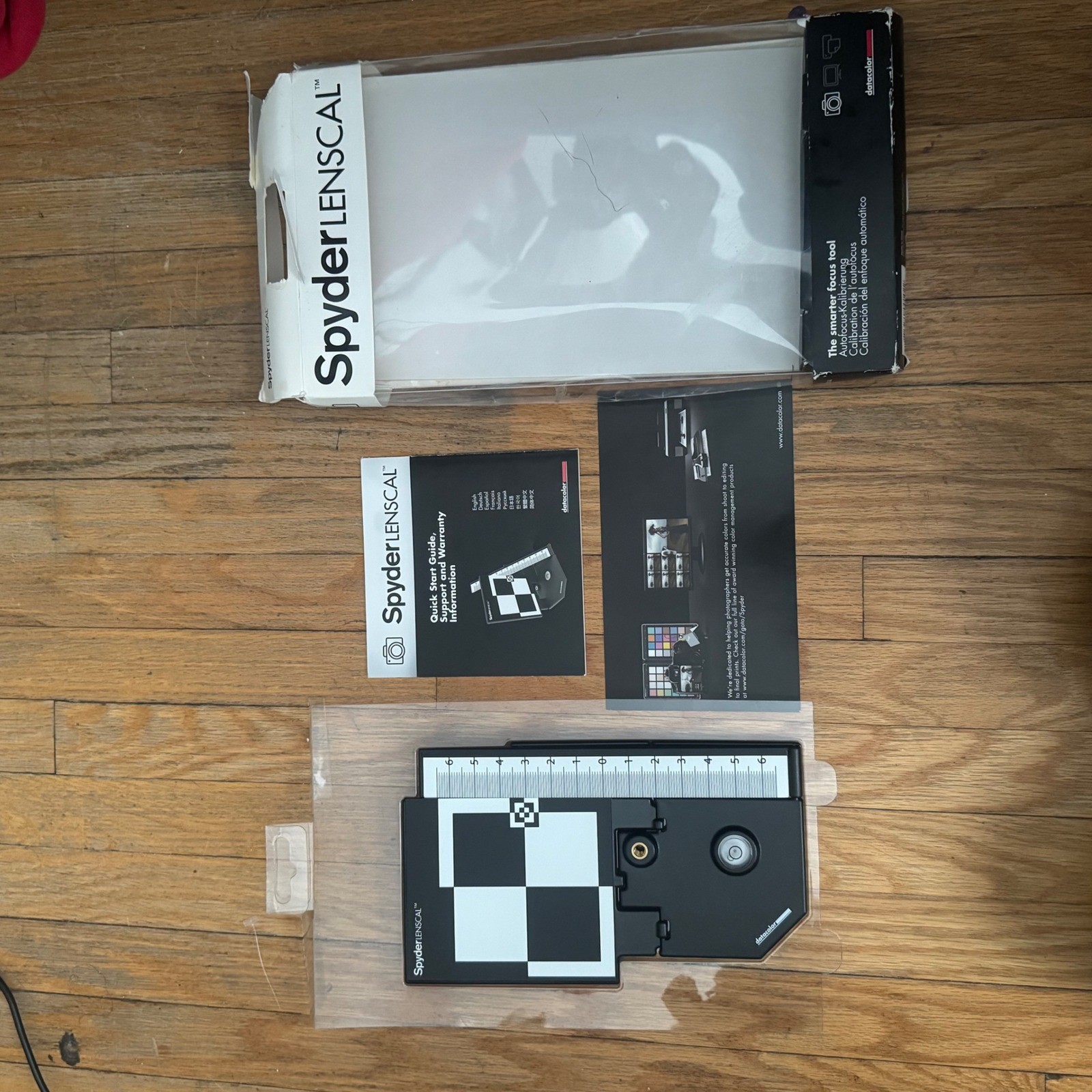 Datacolor Spyder Lenscal Autofocus Calibration Tool Camera Accessory LNIB -READ