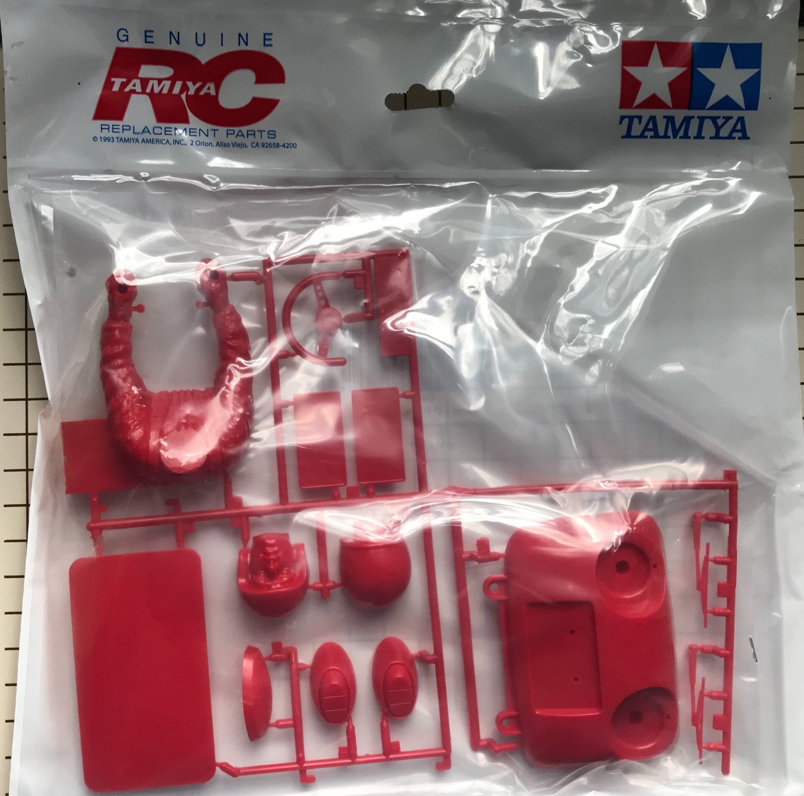 Tamiya RC P Parts Driver Figure in Red: 58618 for Monster Beetle 2015 # 9115431