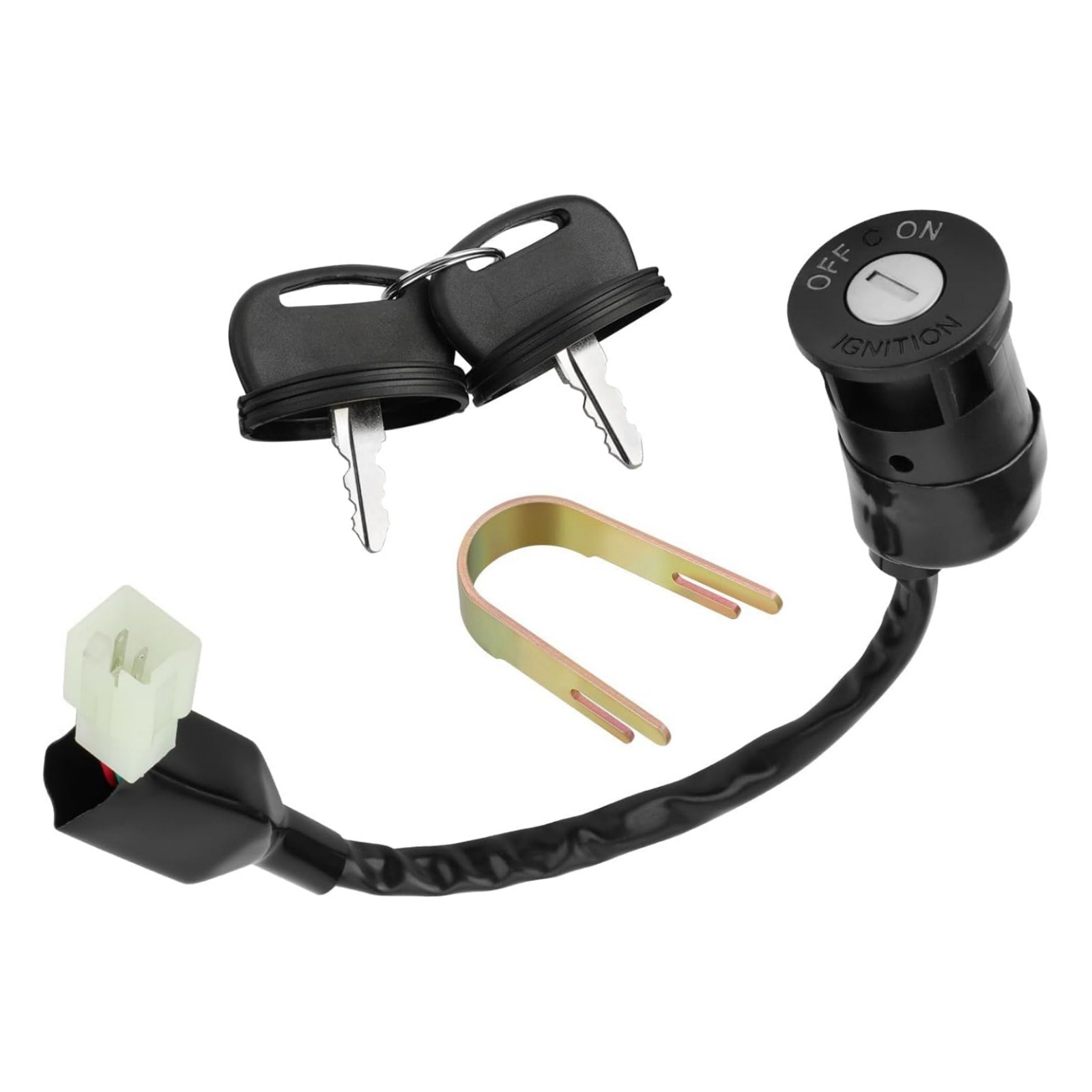 Ignition Key Switch 0453415 For Polaris Predator 90 2003-2006 Model Replacement