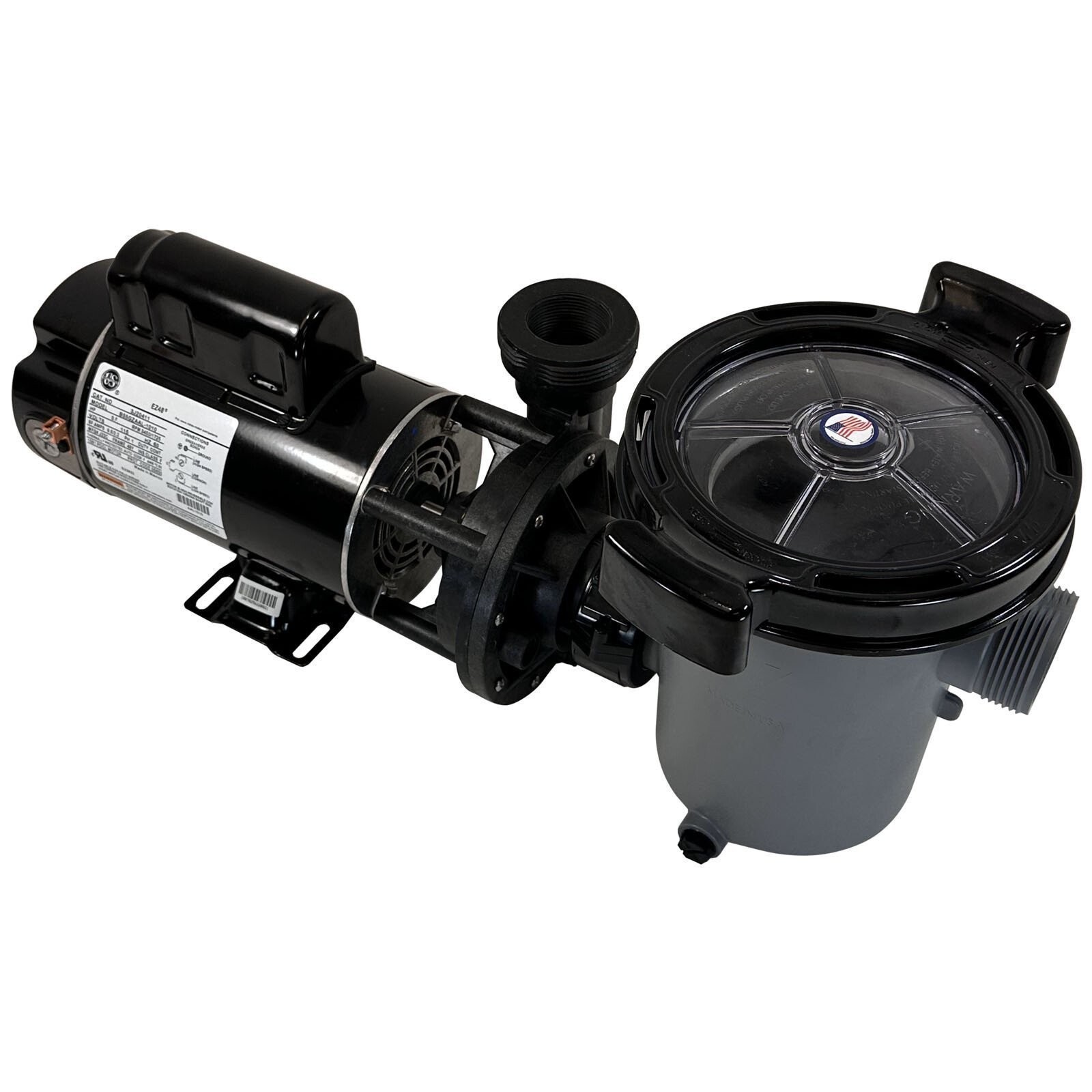 Pump, WW Hi-Flo II, 1.5SPL, 2-Spd, 115v, 6"Trp, ft Nema, Vert
