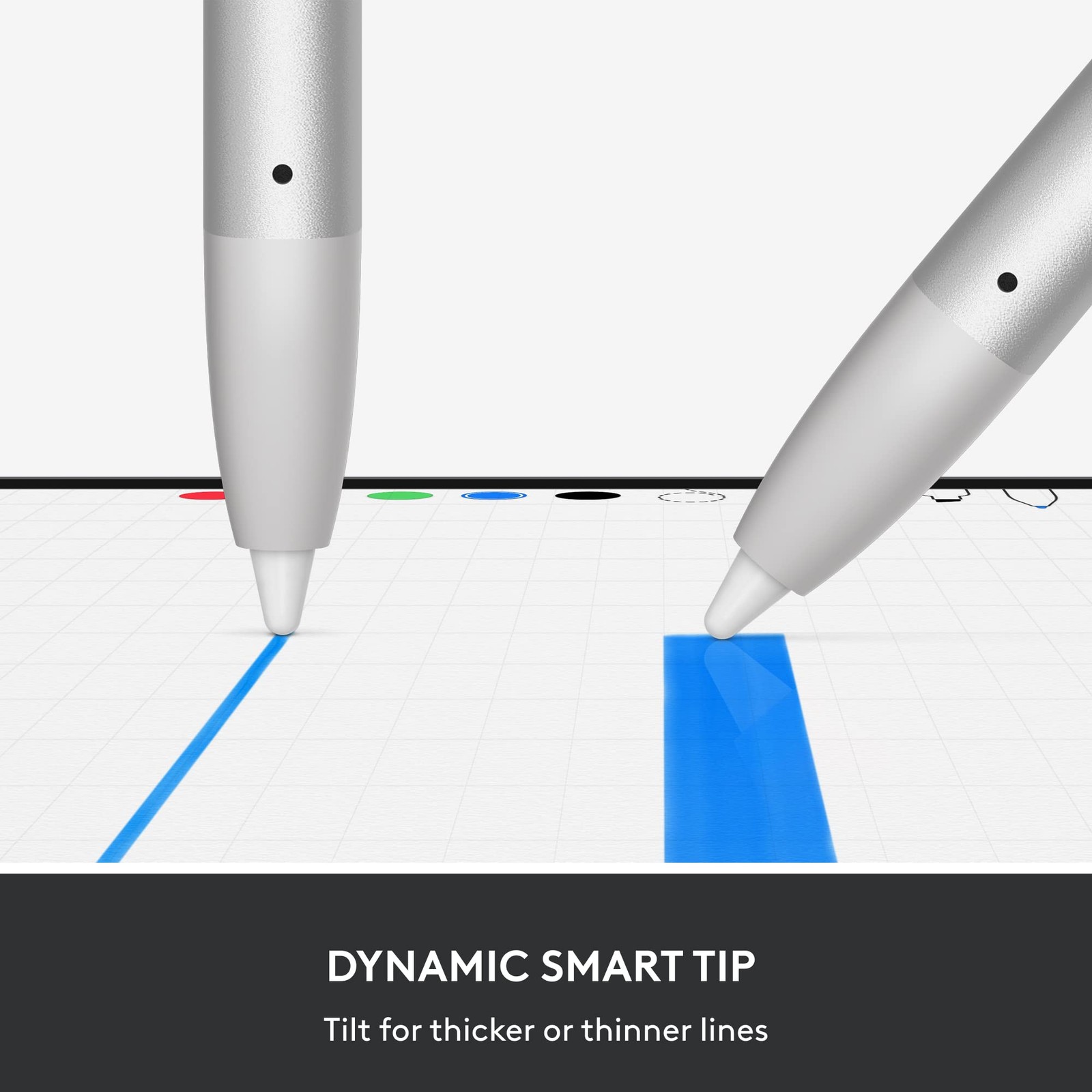Logitech Crayon Digital Pencil (iPads with USB-C Ports) Silver (BULK PACKAGING)