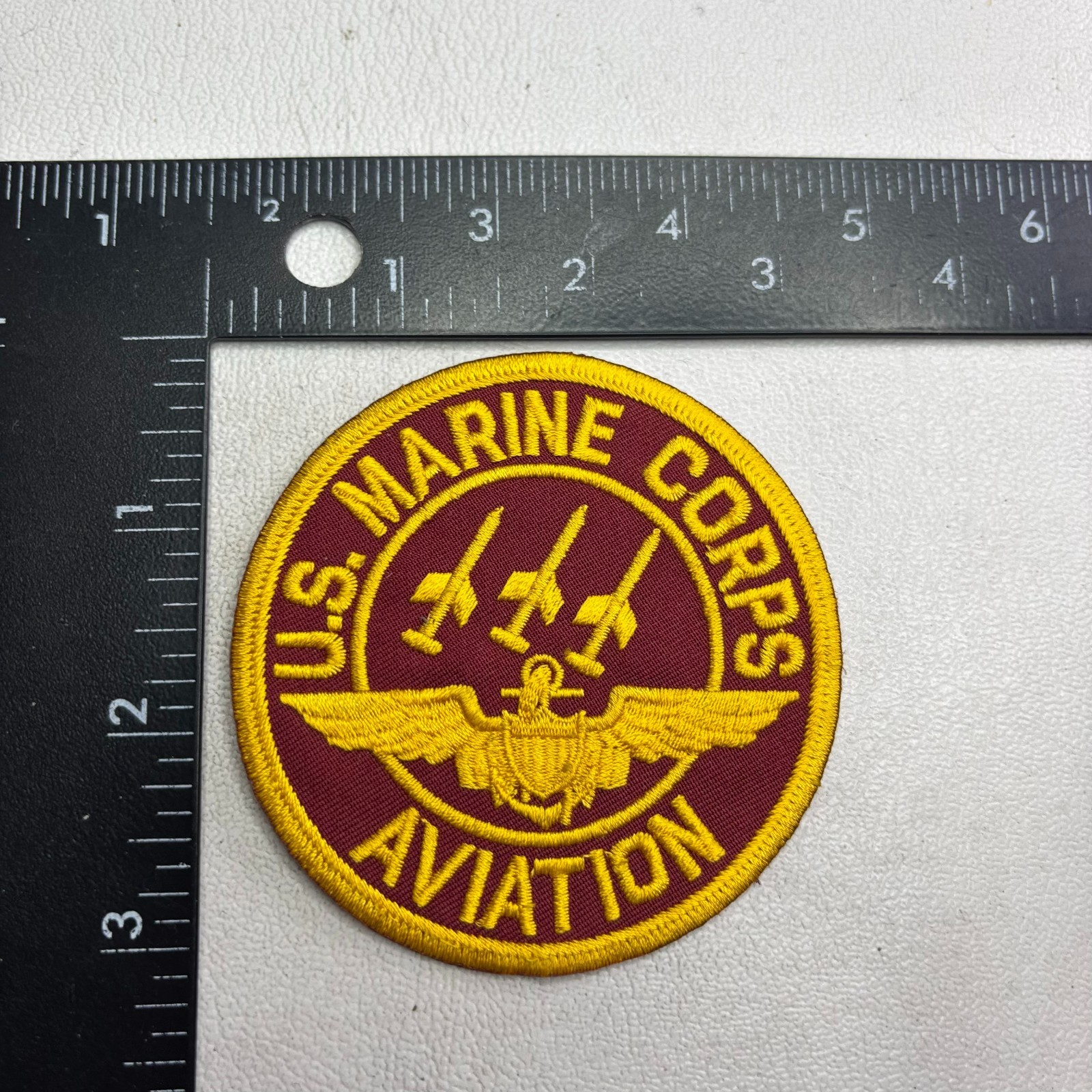 Recent-Make Military Pilot, Plane USMC US Marine Corps AVIATION Patch 62X9