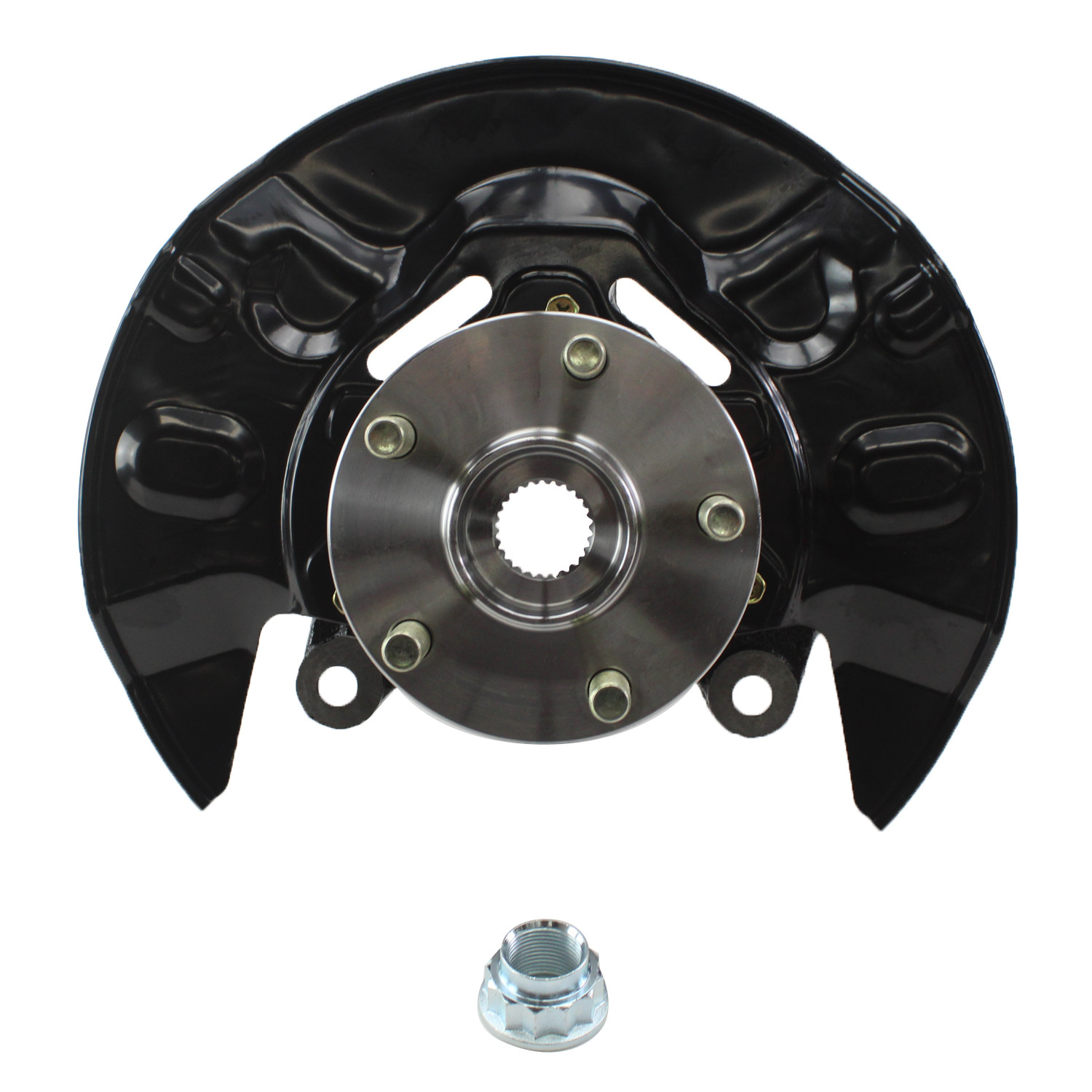 Bison Performance Front Right Steering Knuckle & Wheel Hub Bearing For Corolla