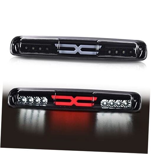 Third TailType X Brake Light High Mount Stop 1999-2006 Chevy Silverado Smoky