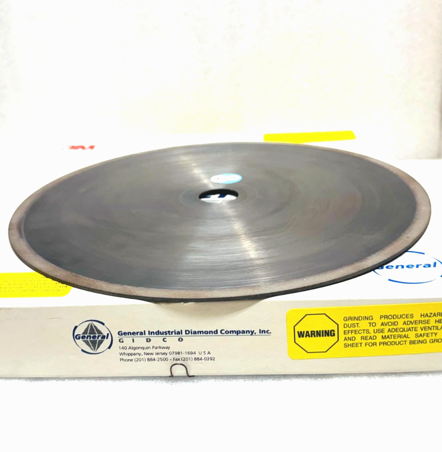 Diamond CUTT-OFF Wheel. GEN. IND.DIAM.USA. 1A1R - 10 x 0.075 x 1" x=5/16. D100