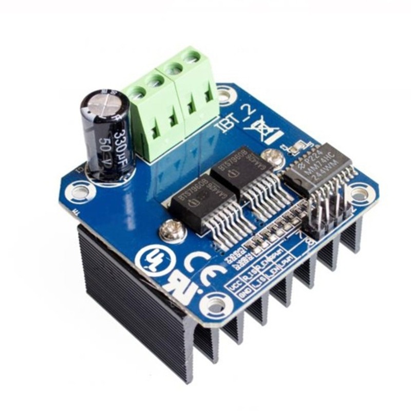 BTS7960 43A High PowerMotor Driver Module/for Smart Car Driver Module Current Li