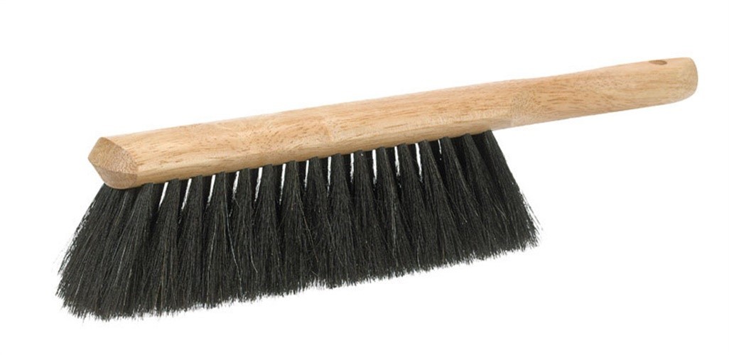 DQB 08801 Black Horsehair Counter Duster 9 in. for Shop Home Office