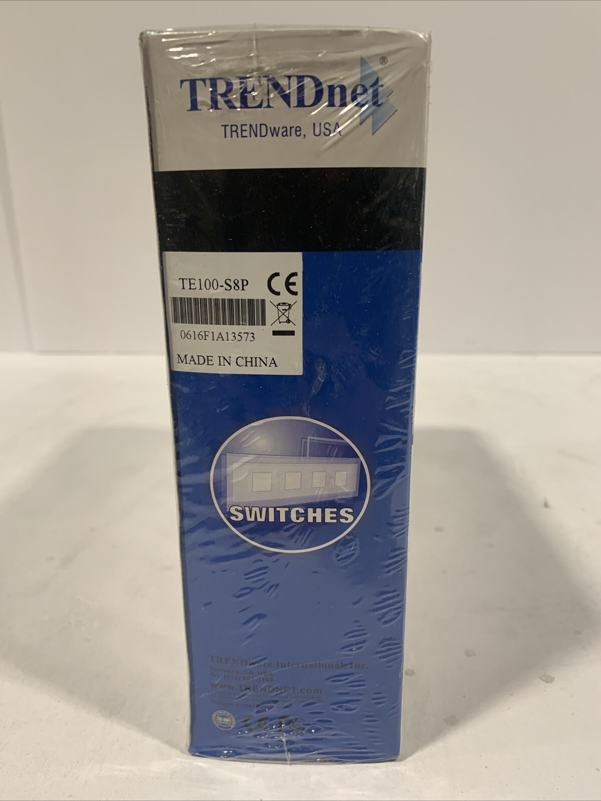 Factory Sealed - Trendnet TE100-S8P 8port Fast Ethernet Switch