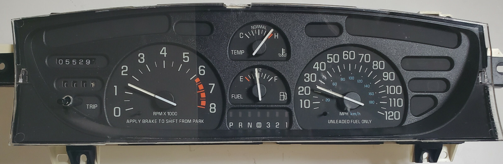 BUICK SKYLARK WITH TACHOMETER 1996  FULL INSTRUMENT CLUSTER  RESTORATION.