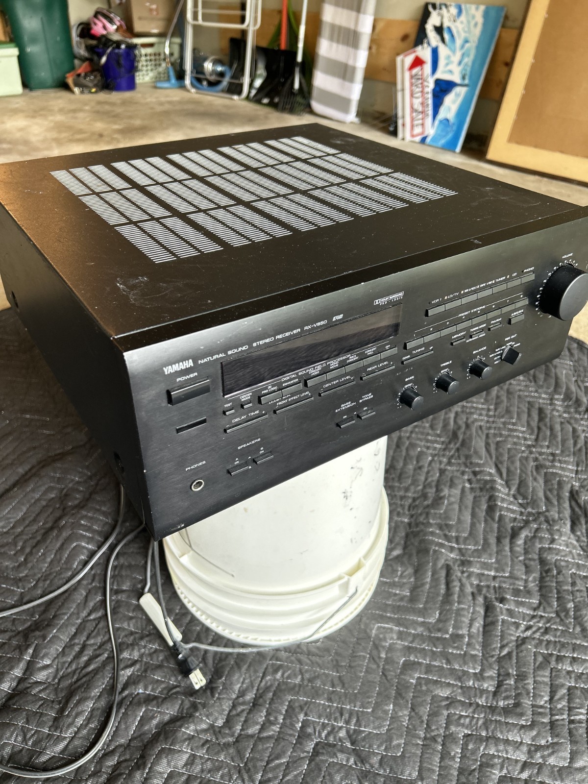 Yamaha RX-V650 Natural Sound AV Receiver 7.1 Channel 665W Tested