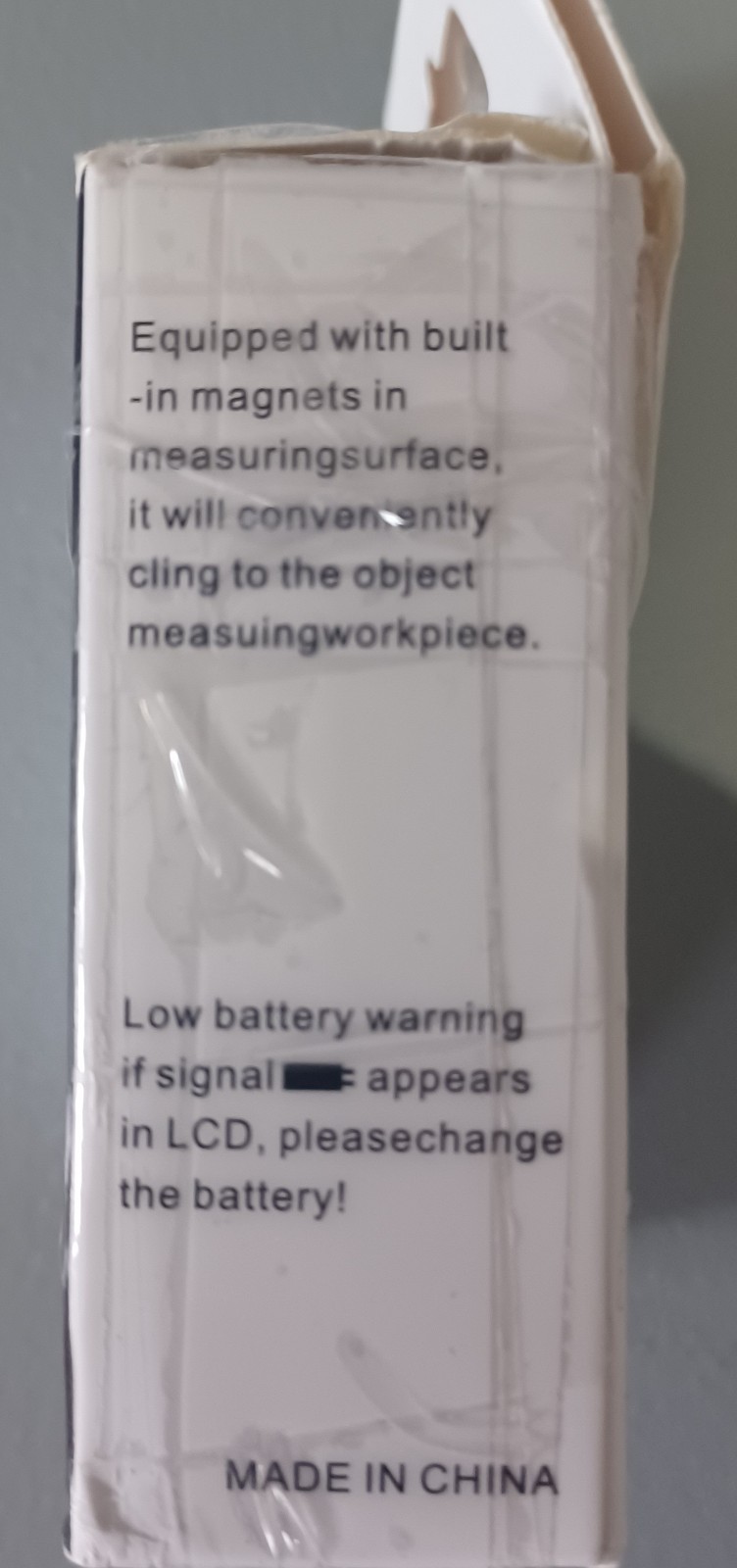Digital Inclinometer Uses 2AAA Batteries NOT Included