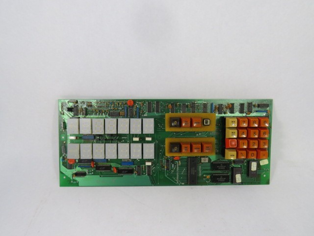 Microflex 4218 Control Board w/ Keypad *Missing Keys*  USED