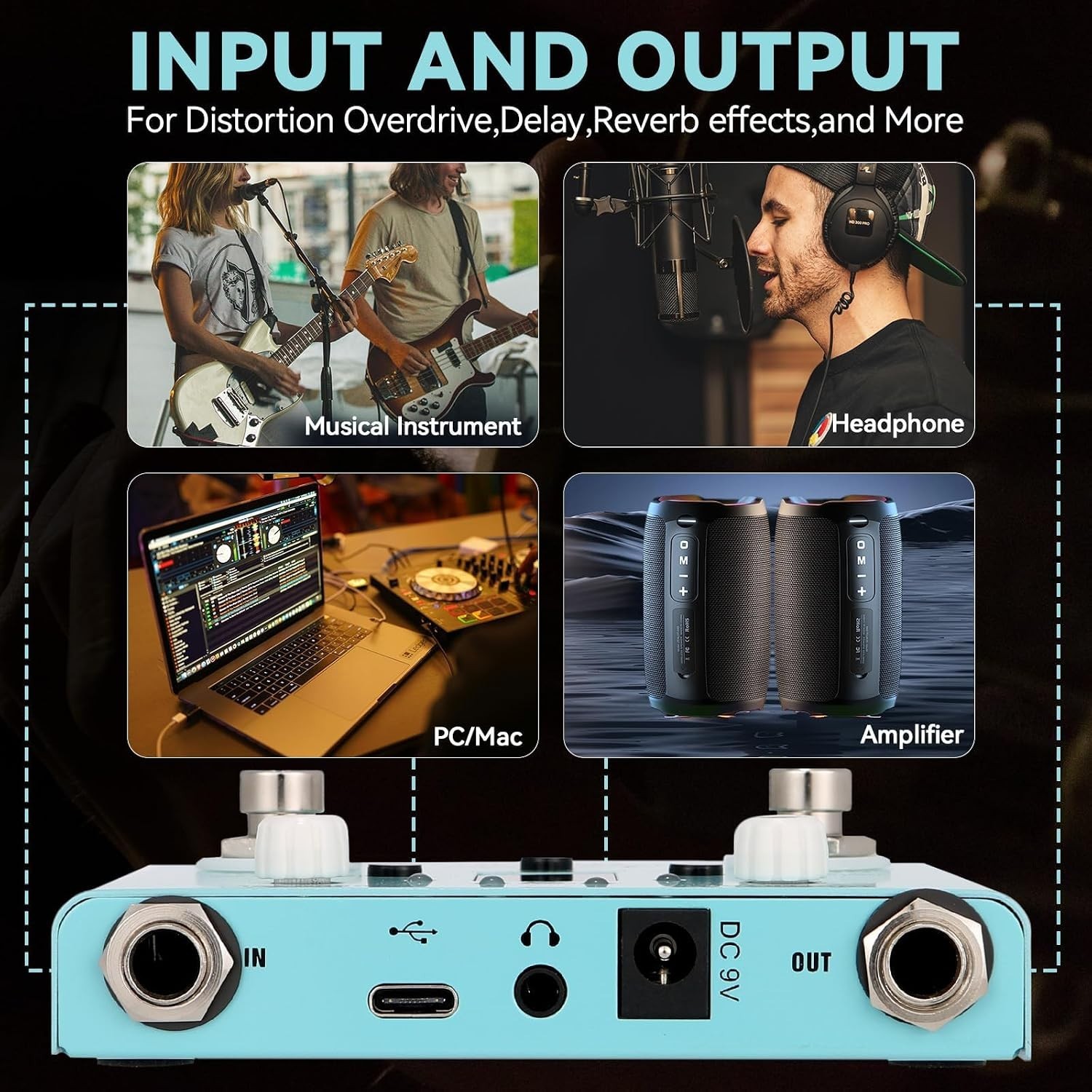 Professional Drum Machine with 30 Presets, Loop Storage & USB Connectivity