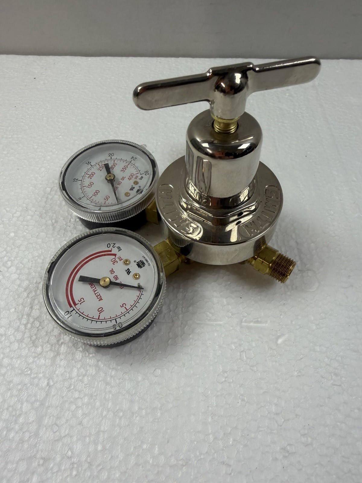 Miller / Smith 30-15-300 Regulator Max Inlet 400 PSI Gas Acetylene