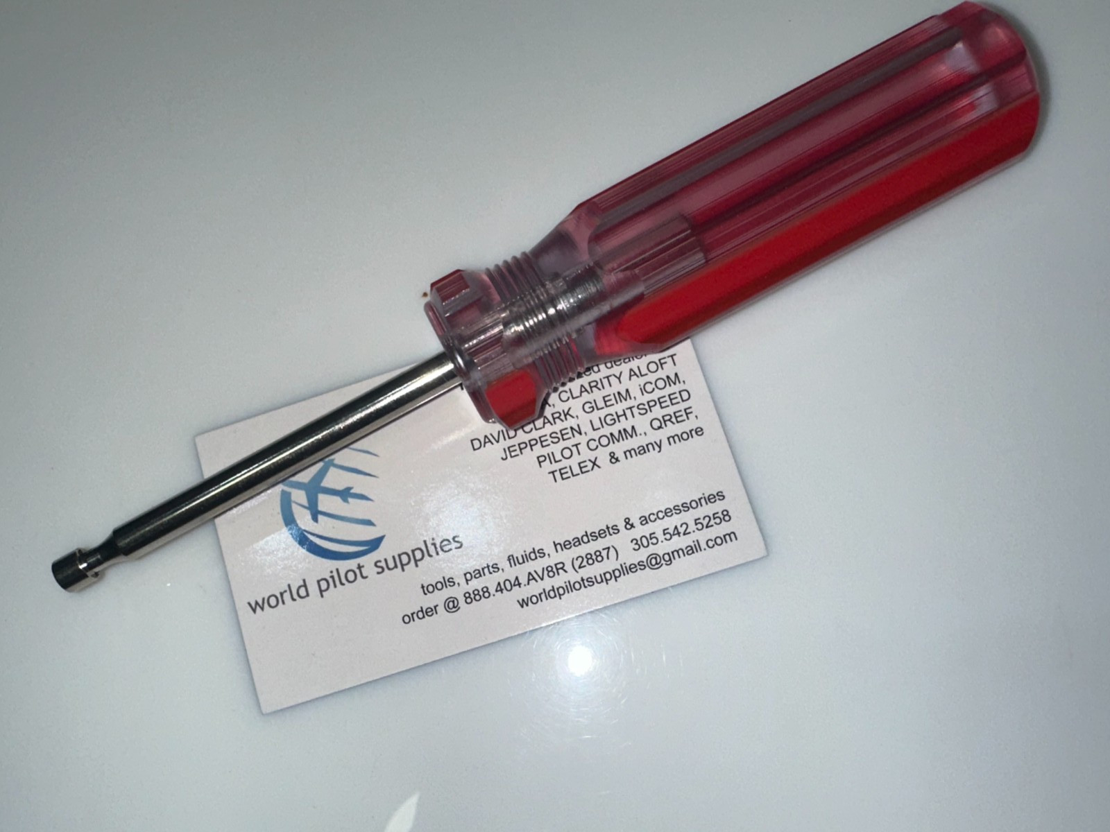 MANUAL SAFETY WIRE TWISTING TOOL by WPS  6"  (for delicate & tight areas)