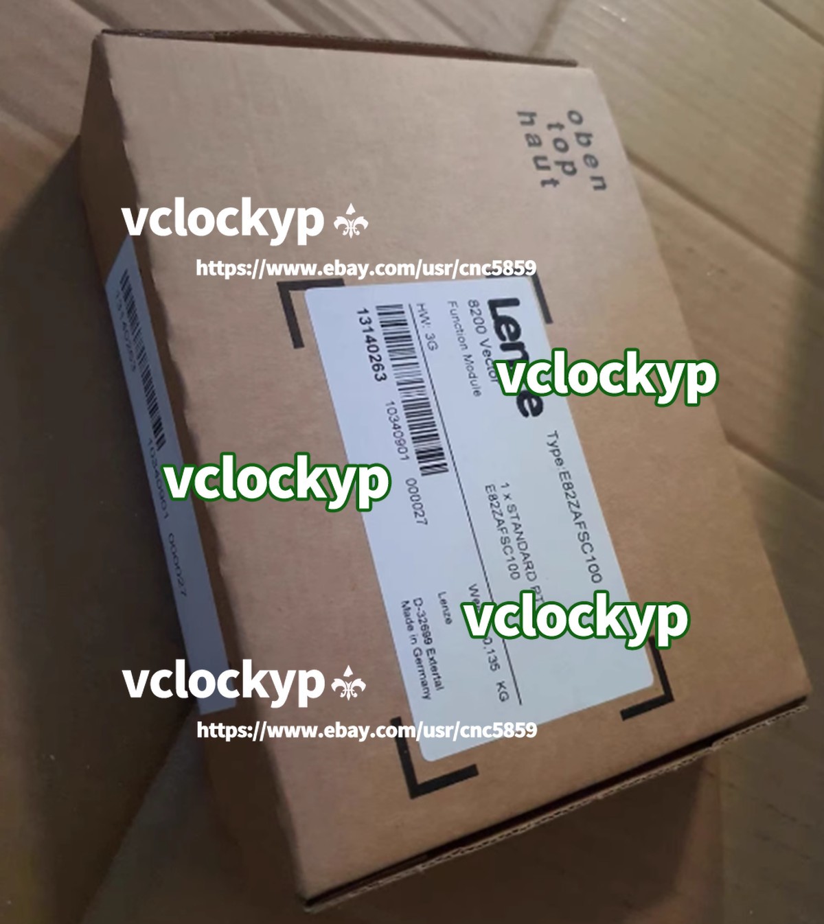NEW Lenze E82ZAFSC100 INVERTER SERIES 8200 VECTOR ACCESSORIES STANDARD I/O PT