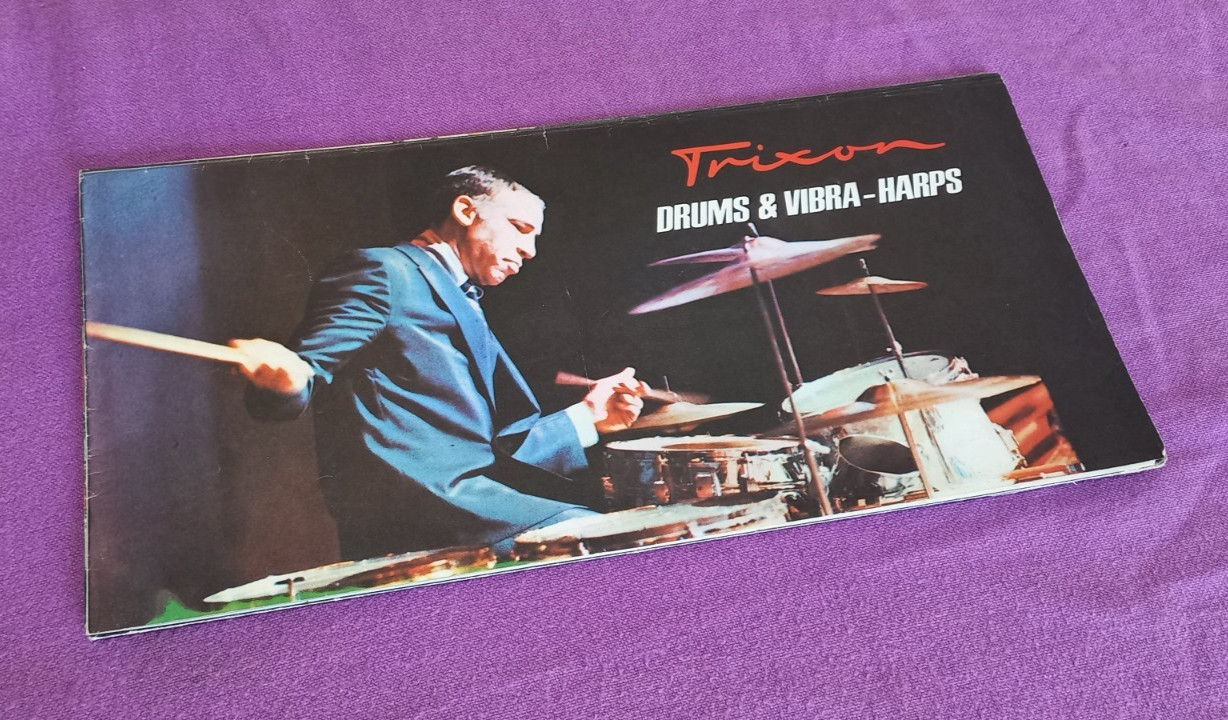 VERY RARE Trixon Action Line Foldout Poster Catalogue 60s gc full colour B Rich!