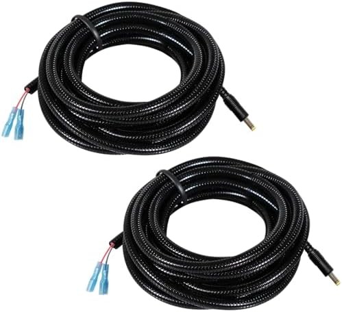 2 Pcs Durable Chew-Resistant Power Cable for Trail Cameras, Compatible with Tact