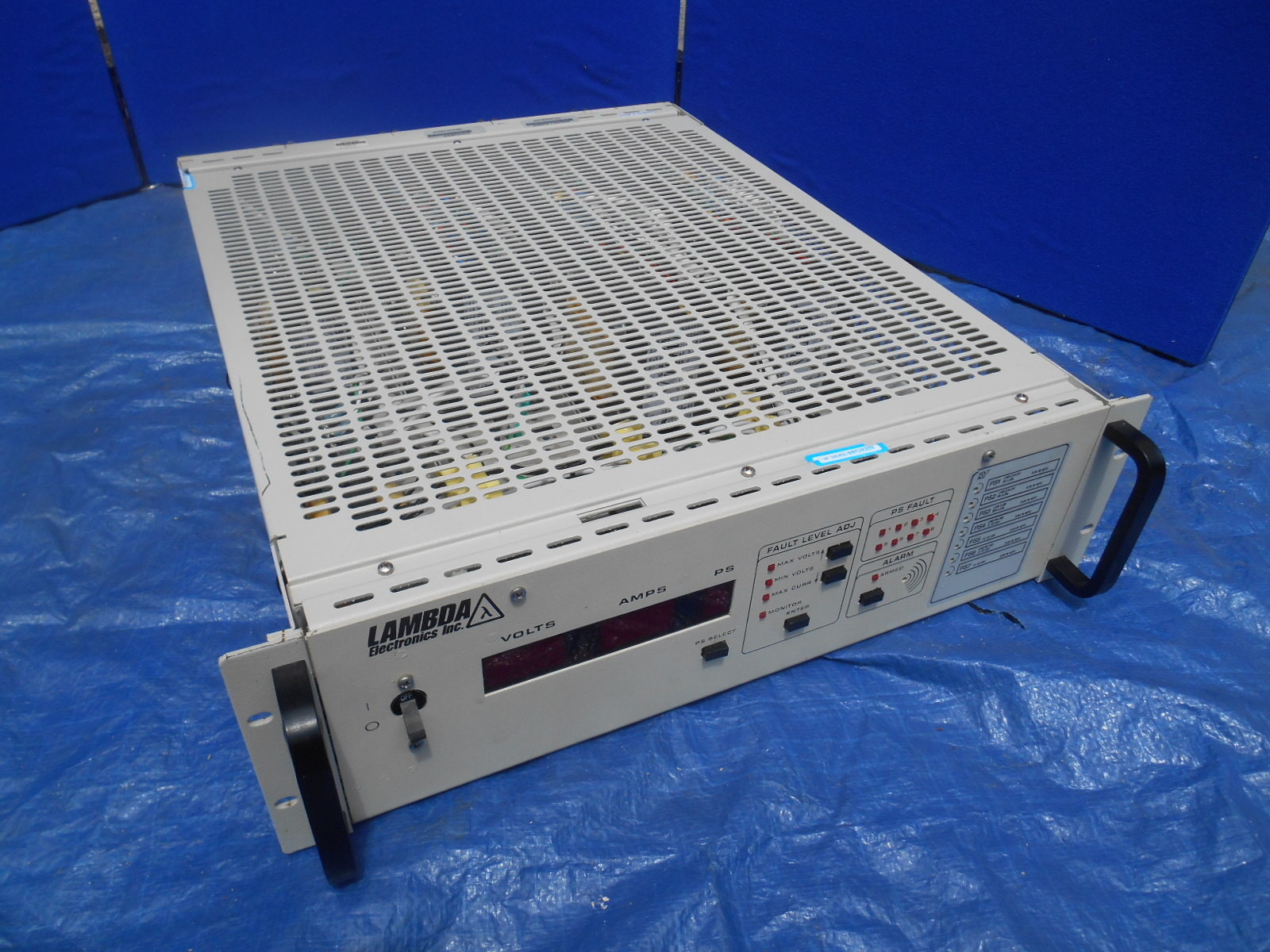 Lambda PS369926002 Run # MCAV0106975 Rebuilt Laser Power Supply