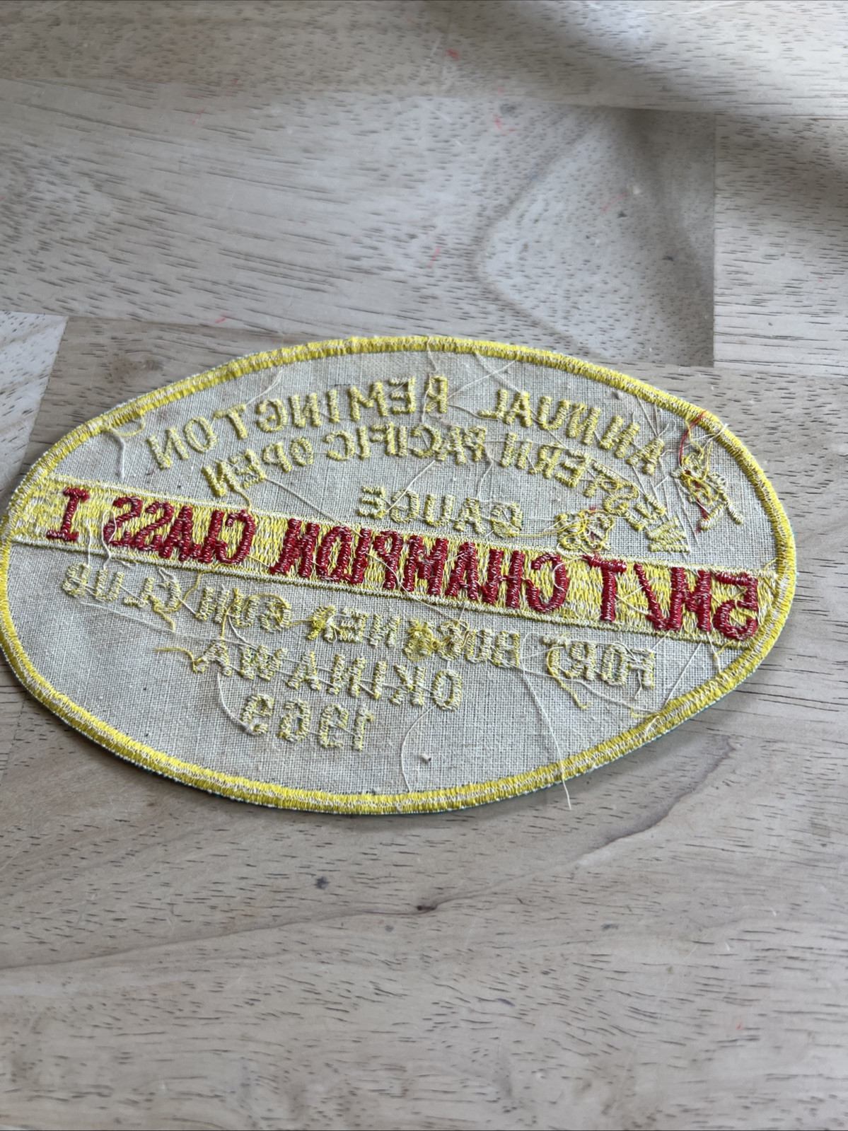 VTG “69” 75th annual Remington western Pacific open patch
