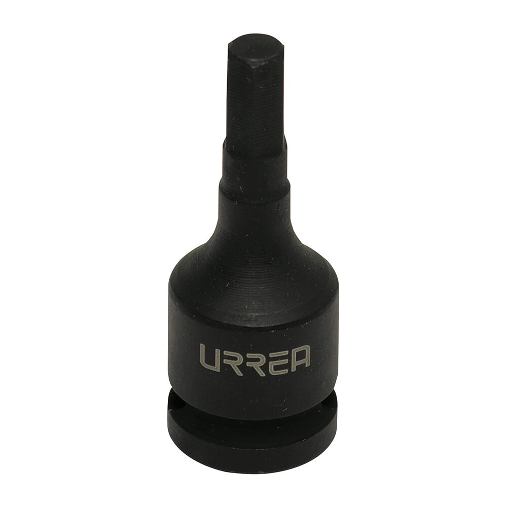 URREA 7290-1/4 Black 3/8" Drive Hex Impact Bit Socket 1/4"