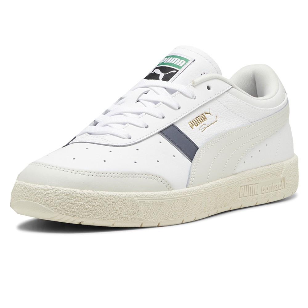 PUMA Seoul Leather Lace Up Mens White Sneakers Casual Shoes 39841005