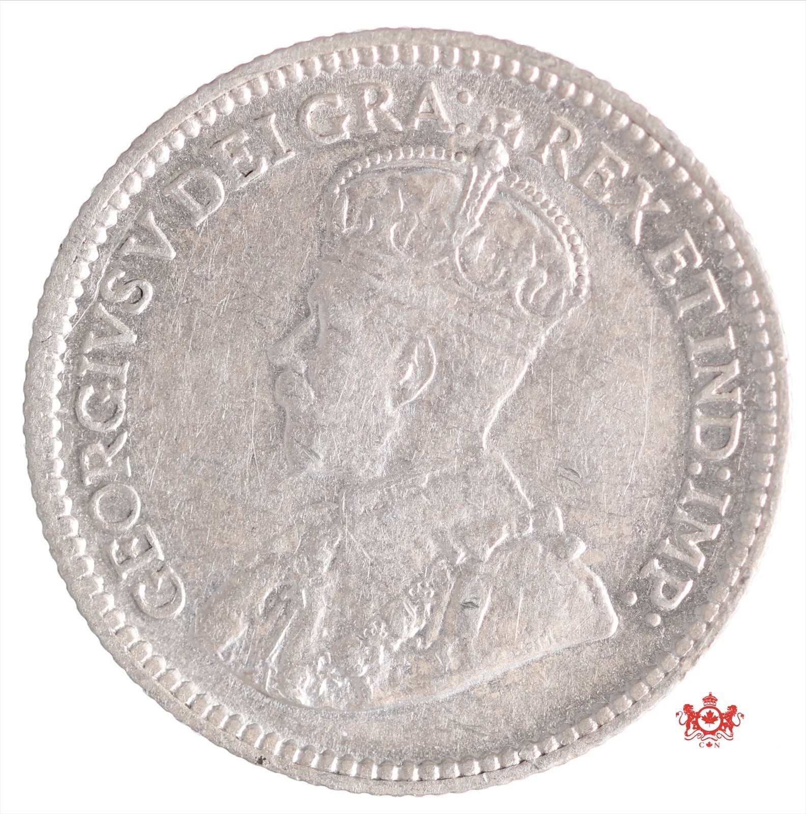 1912 Canada 5 Cents - VF/EF - Lot#13030